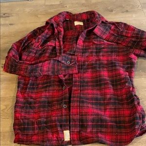 Cozy red flannel